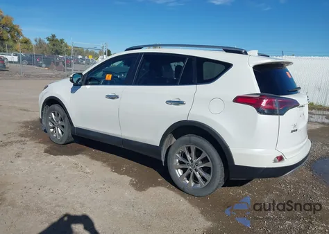 2017 Toyota Rav4 Limited z USA, uszkodzony, nr VIN 2T3DFREV4HW689041